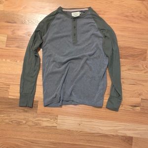 Puremeso Retro Henley Long Sleeve